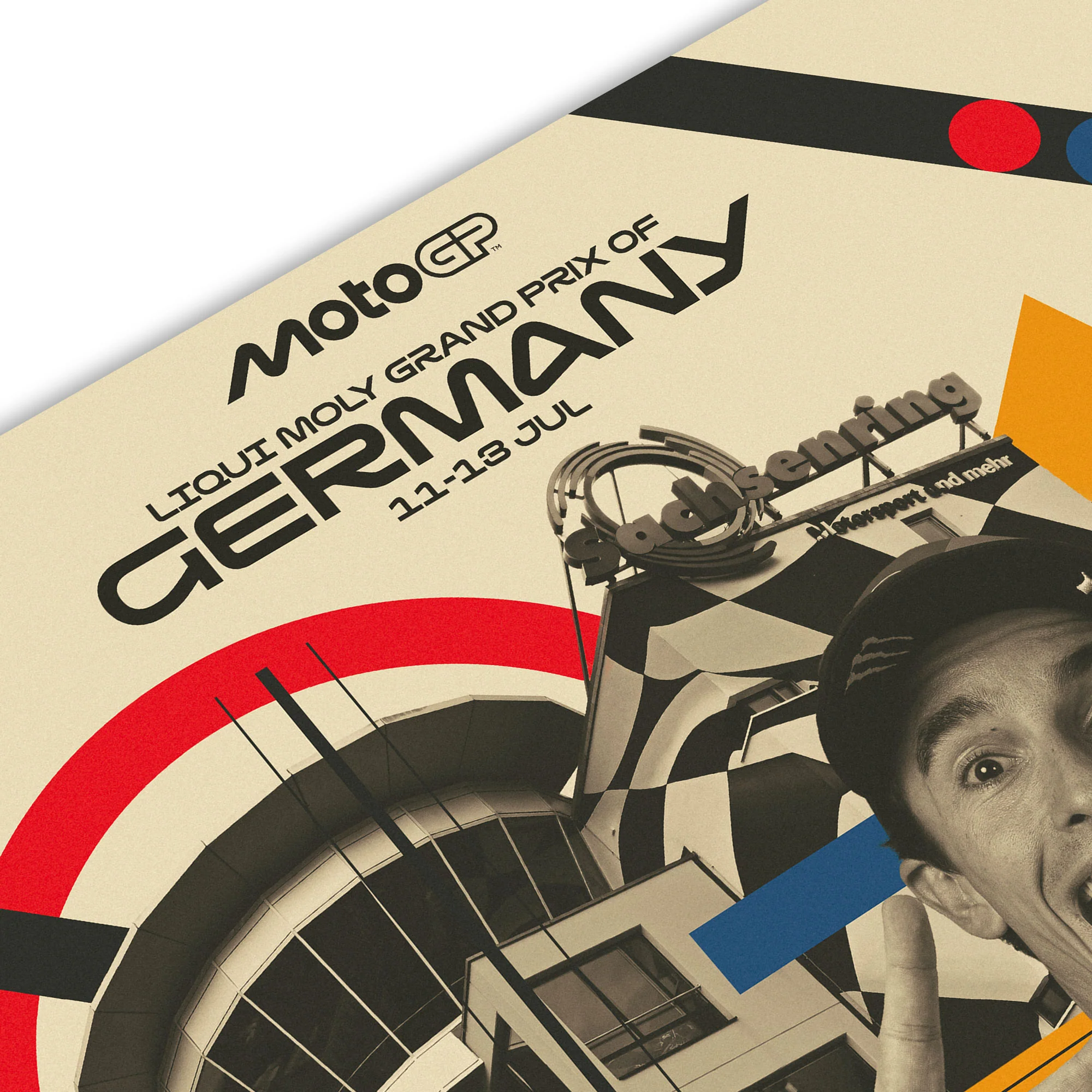 2025 German Grand Prix Official Race Poster - Image 2