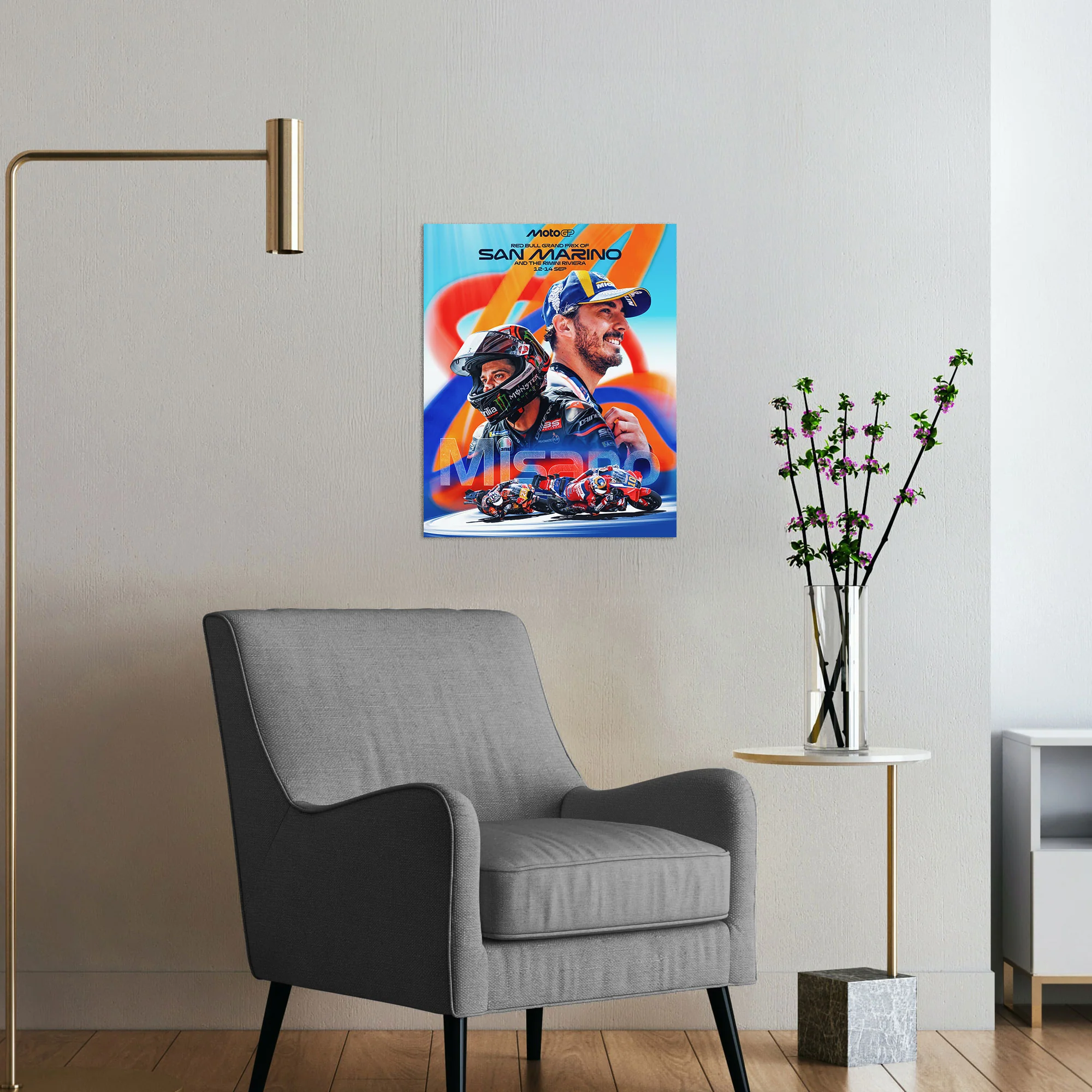 2025 San Marino Grand Prix Official Race Poster - Image 5
