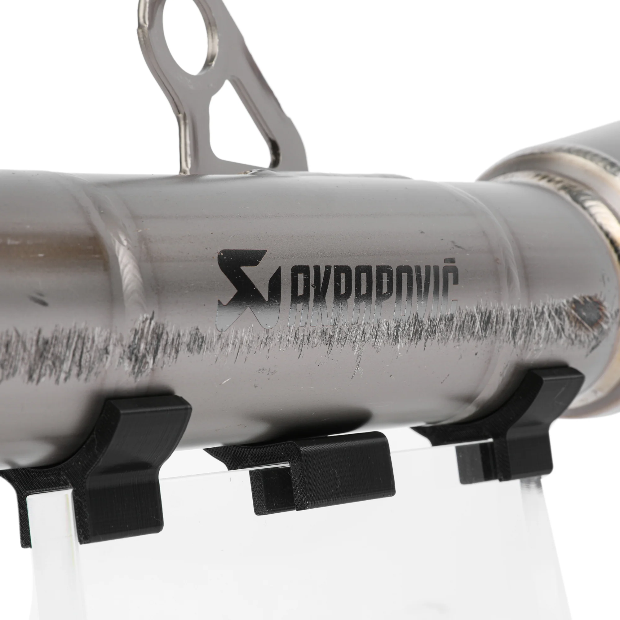 David Alonso 2024 Race-Used Aspar Moto3™ Exhaust Left Hand Side - Image 3