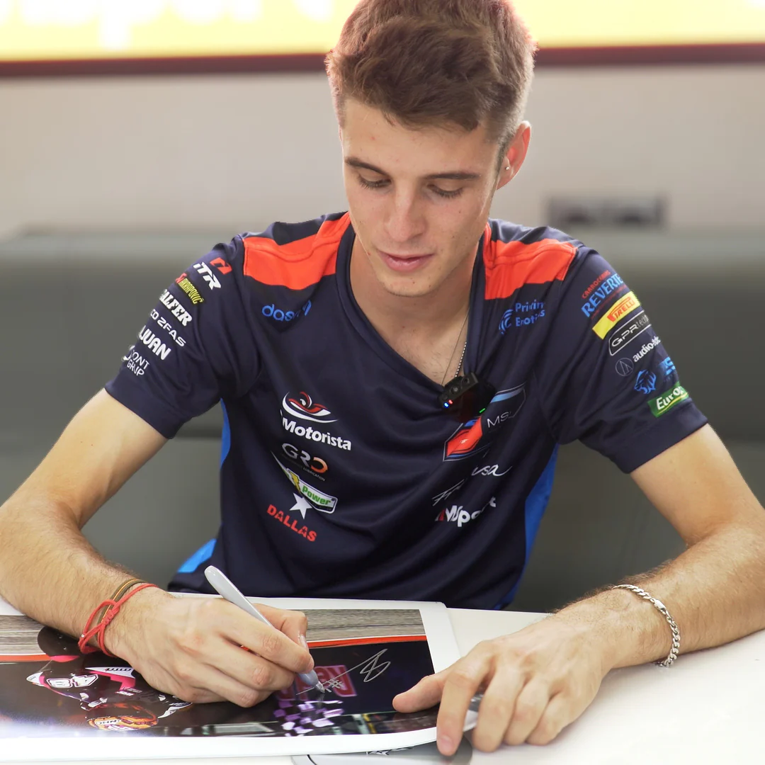 Ivan Ortola 2023 Signed Photo - USA GP - Image 3