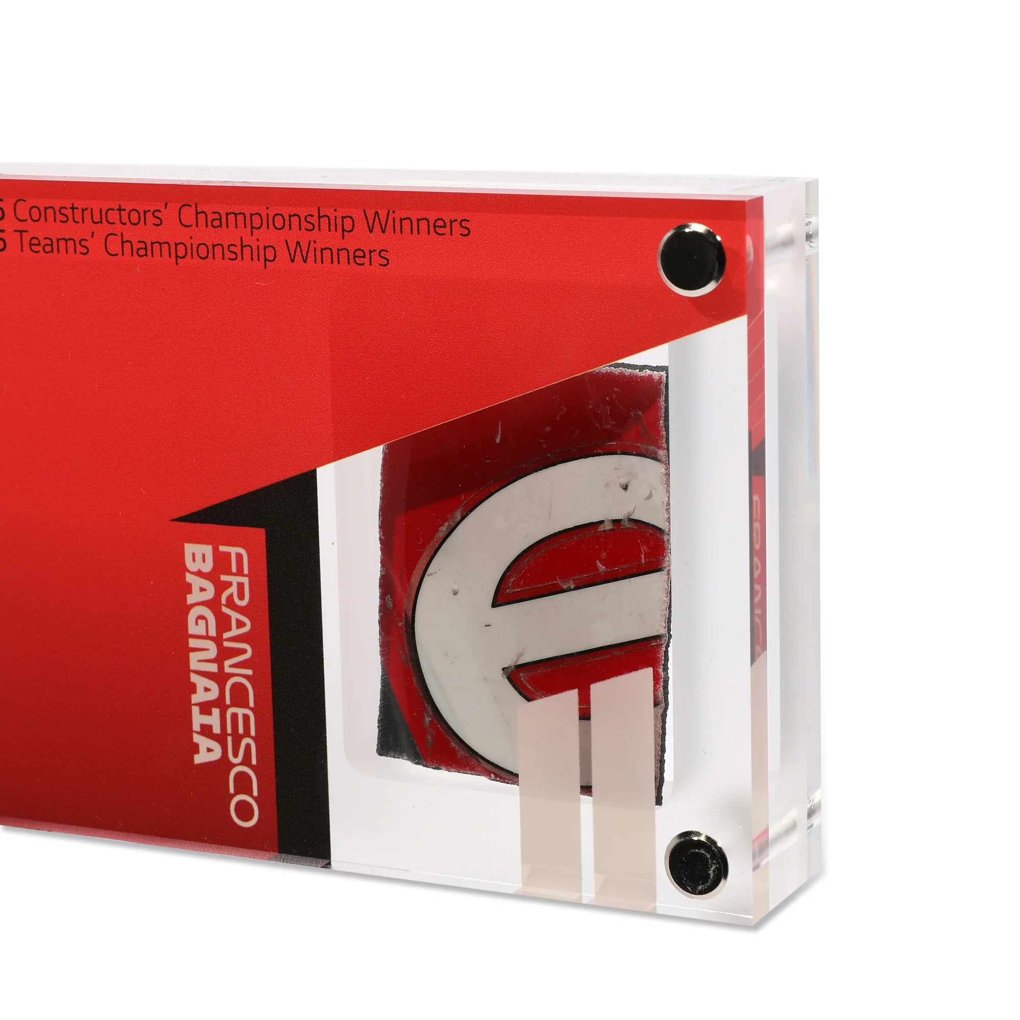 Limited Edition Marquez & Bagnaia 2025 Ducati Dual Acrylic Fairing Display - Image 4