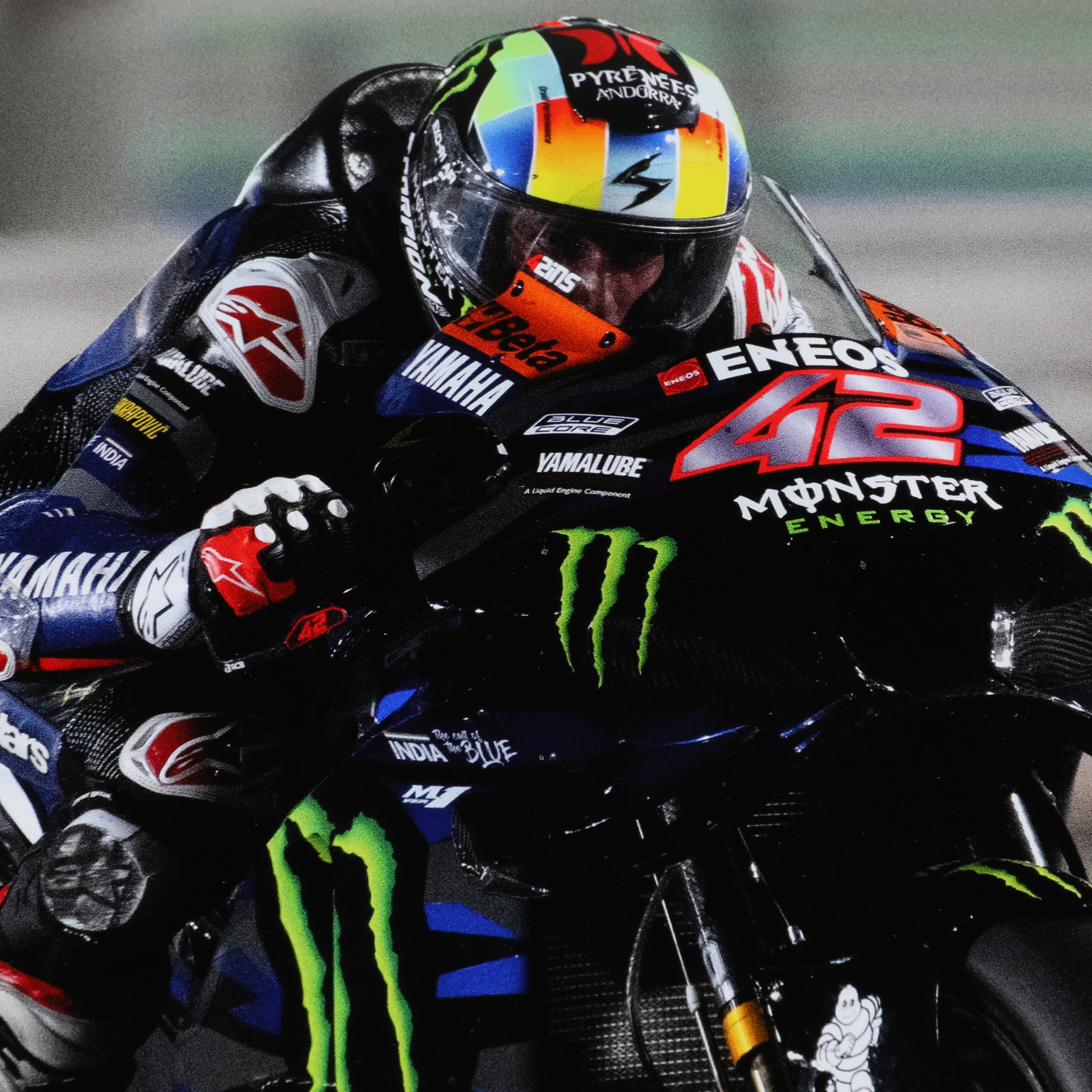 Alex Rins 2024 Signed Photo Qatar GP - Mirco Lazzari - Image 4